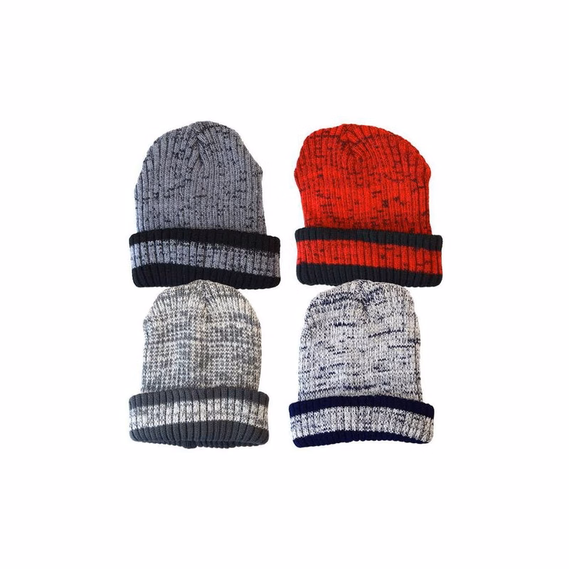 Insulated Cuffed Beanies Assorted