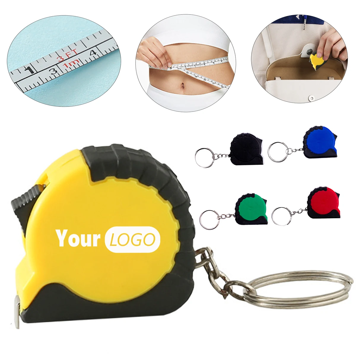 Custom Portable Measure Keychains 1