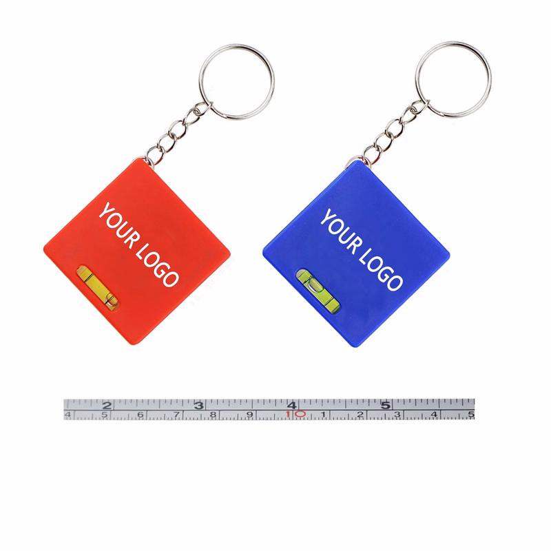 Square Tape measure keychain MOQ 100