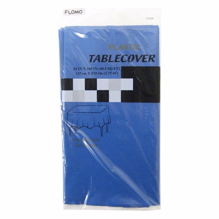 Rectangular Table Covers - Blue 54" x 108"