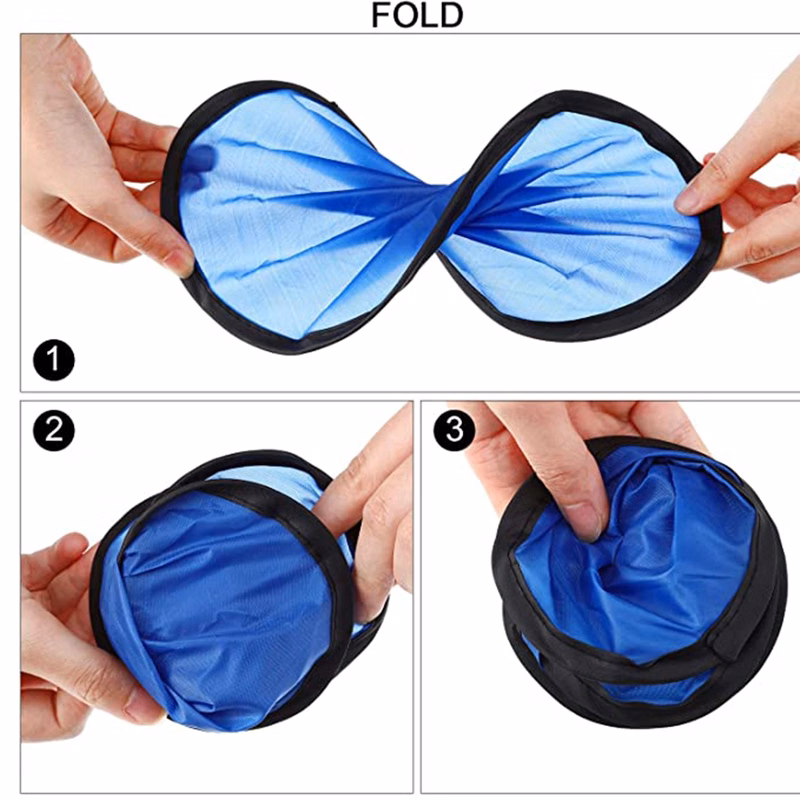 Round Foldable Polyester Fan