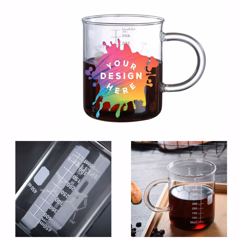 Glass Measuring Cup MOQ 10pcs
