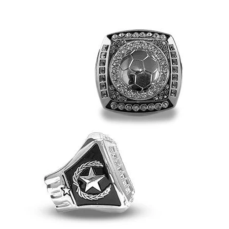 Soccer Championship Ring Silver 1