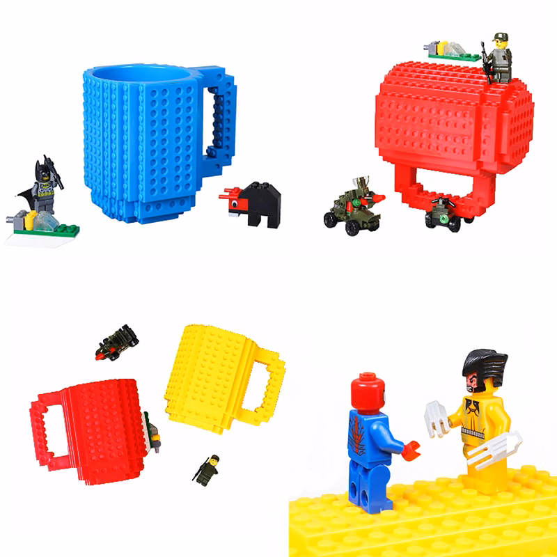 Creative DIY Lego Building Block Mug