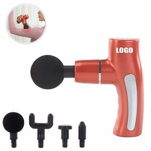 Muscle Vibration Massager Tool With 4 Vibration Speeds And 4 Interchangeable Heads