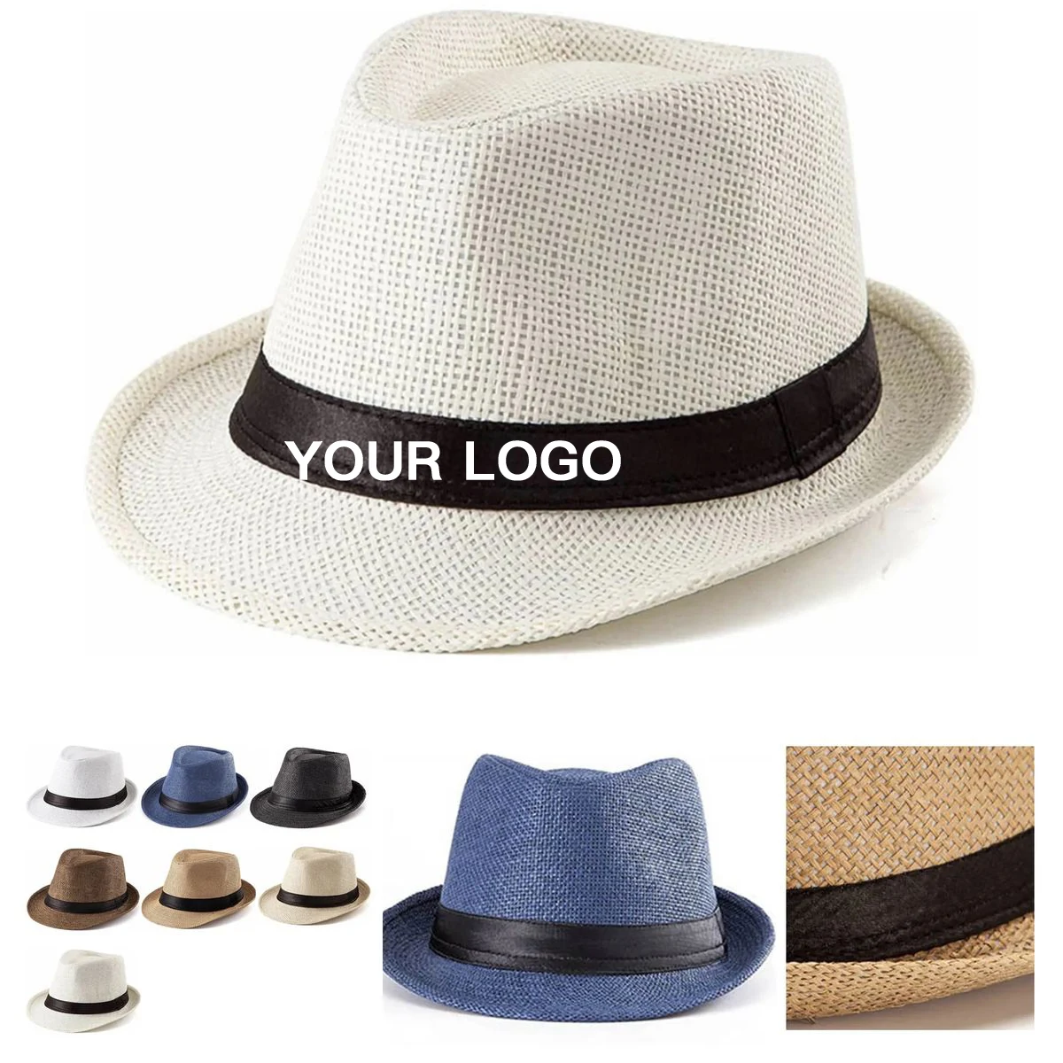 Breathable Papyrus Straw Travel Hat 1