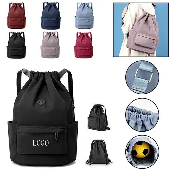 Casual Drawstring Backpack 1