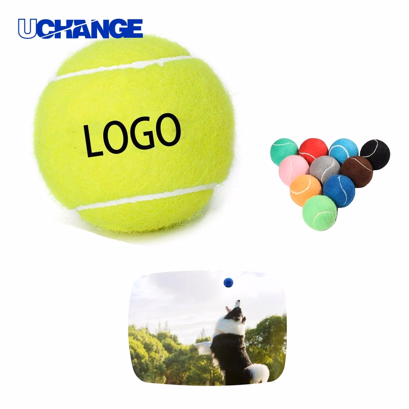 Full Color Pet Tennis Ball Toy for Training Play