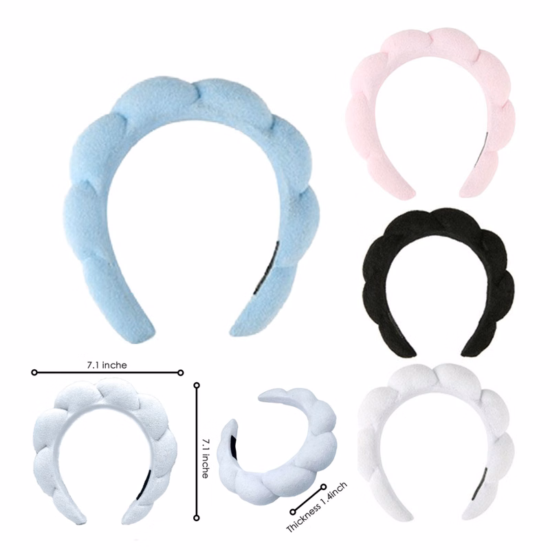 Spa Headband Sponge Wash Face Makeup Yoga