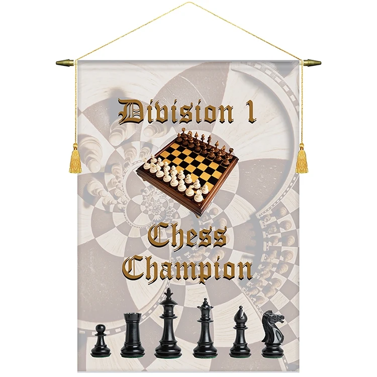 22" x 30" Podium Banner, Straight Cut/ No Fringe 1