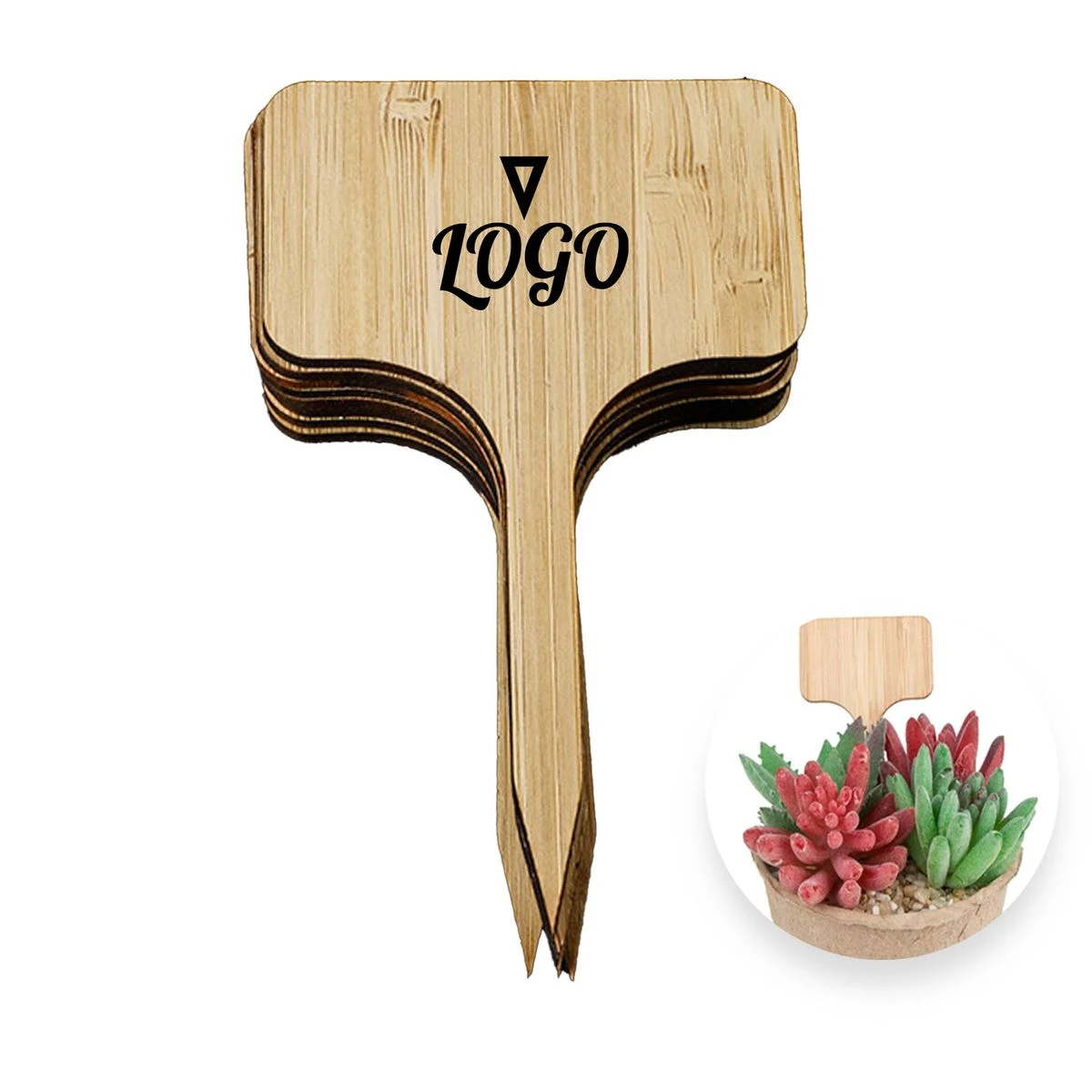 Wooden Plant Label 1