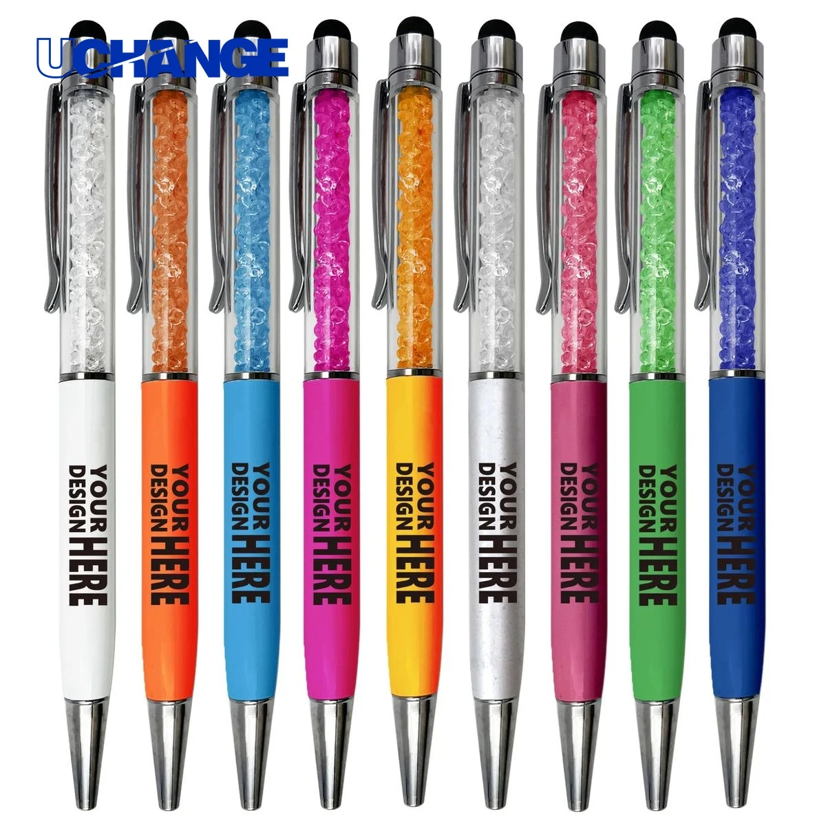 Crystal Ballpoint Pen with Stylus for Gifts 1