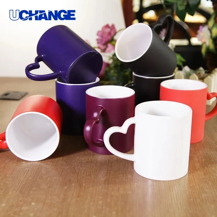 11oz Magic Color Changing Ceramic Mug for Custom Gifts & Promotions 1