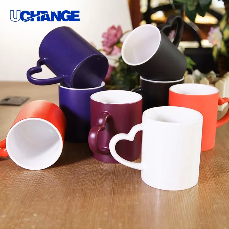 11oz Magic Color Changing Ceramic Mug for Custom Gifts & Promotions