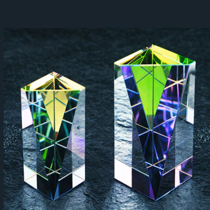 Reflective Crystal Rainbow Pillar(large size)
