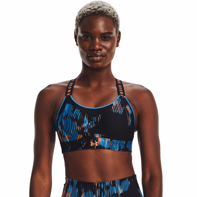 UA Infinity High Printed Women's Sports Bra