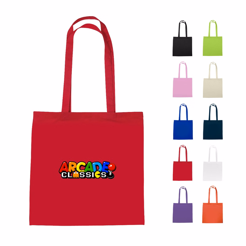 Full Color 4 oz. Recycled Cotton Tote Bag