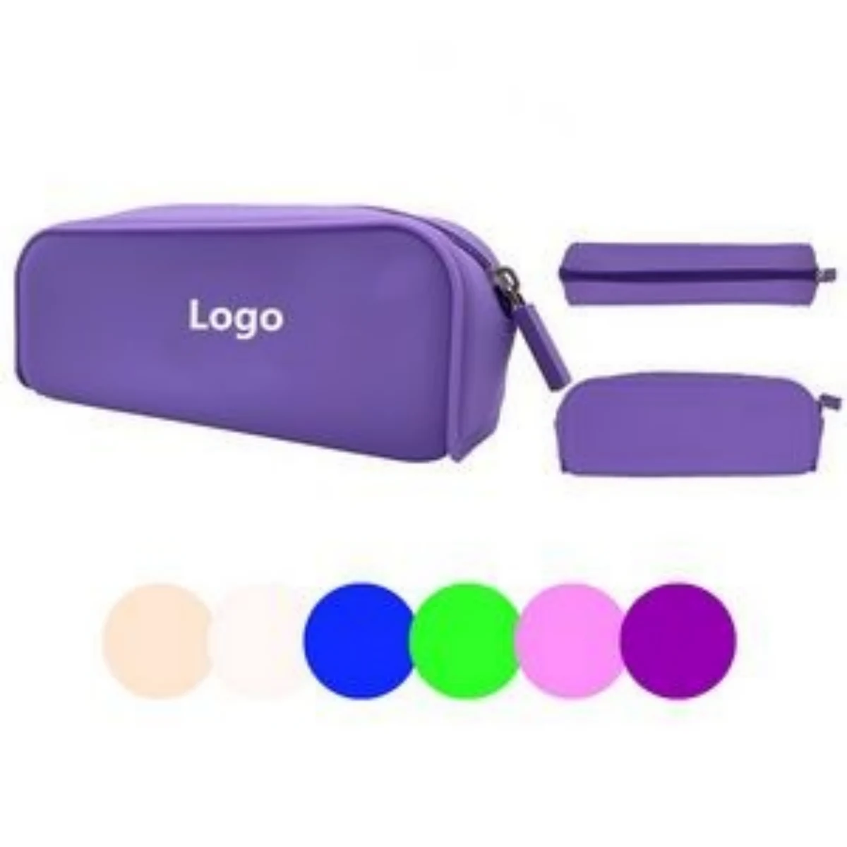 Silicone Square Stationery Pen Bag 1