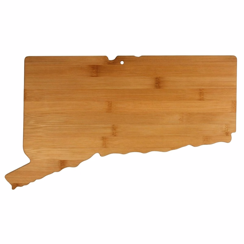 State Bamboo Cutting Board - Connecticut