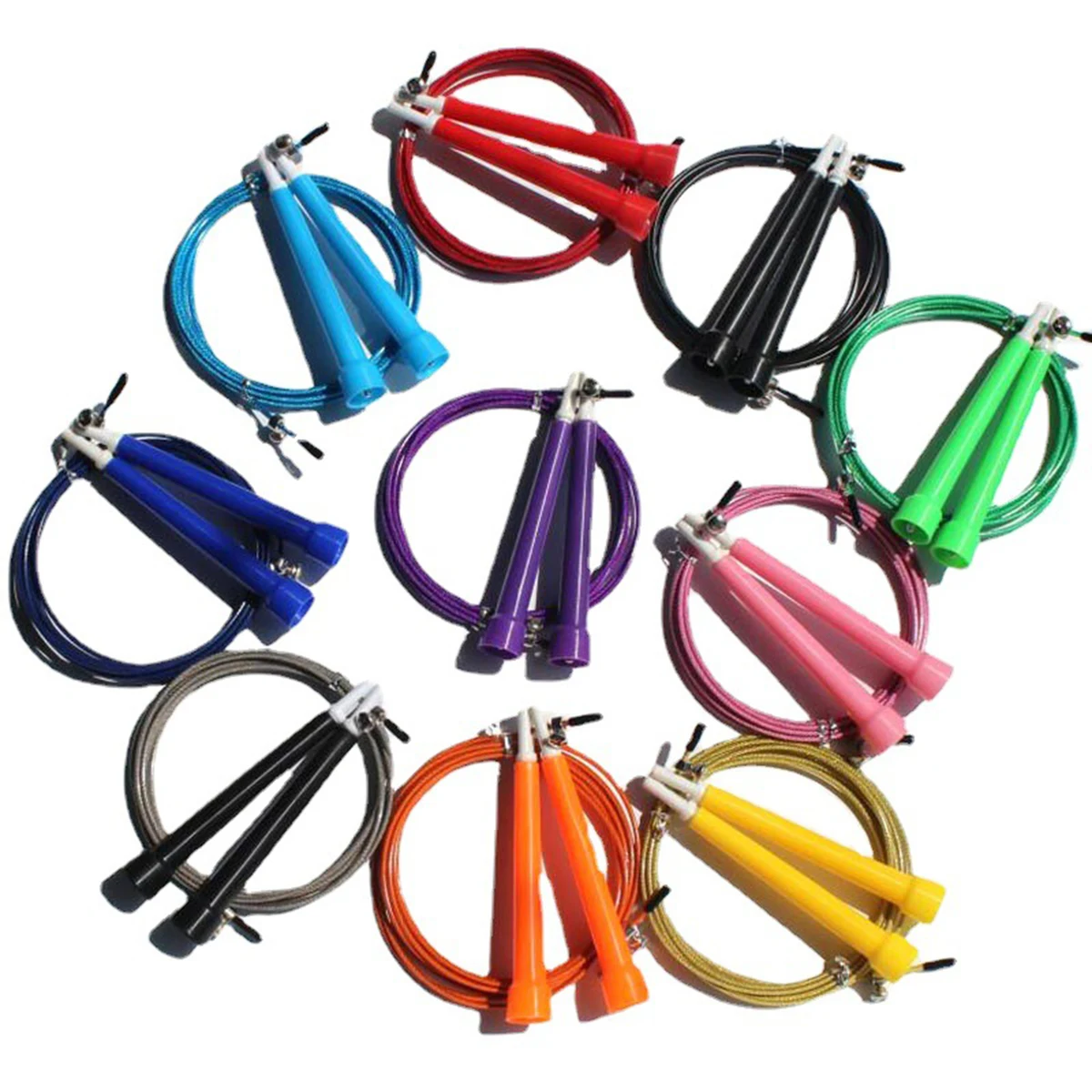 Weighted Wire Sports Jumping Rope 1