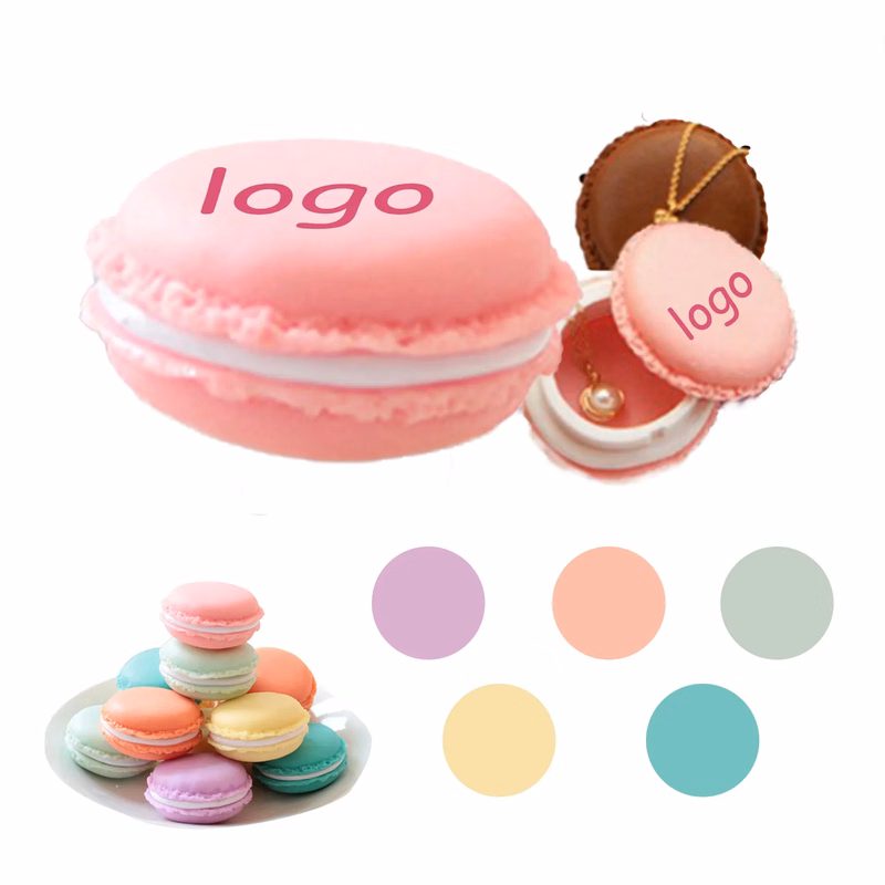 MOQ 10 Macaron Shaped Silicone Portable Box Accessory Pill