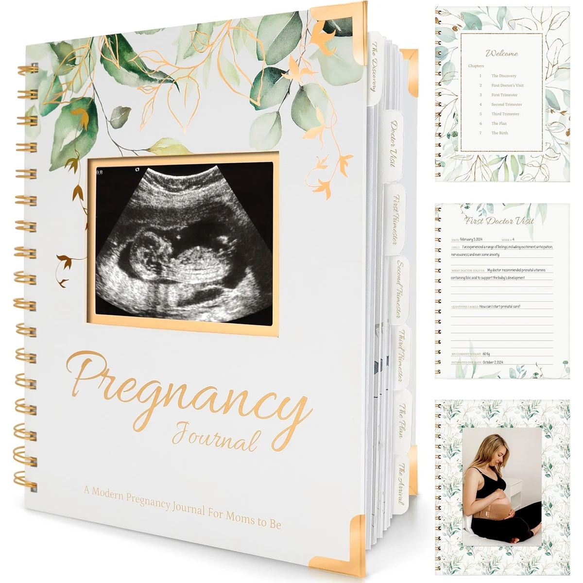 90 Pages Hardcover Pregnancy Memory Book 1