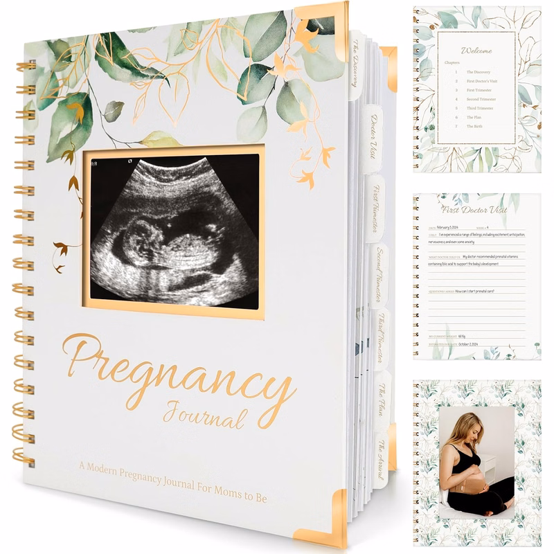 90 Pages Hardcover Pregnancy Memory Book