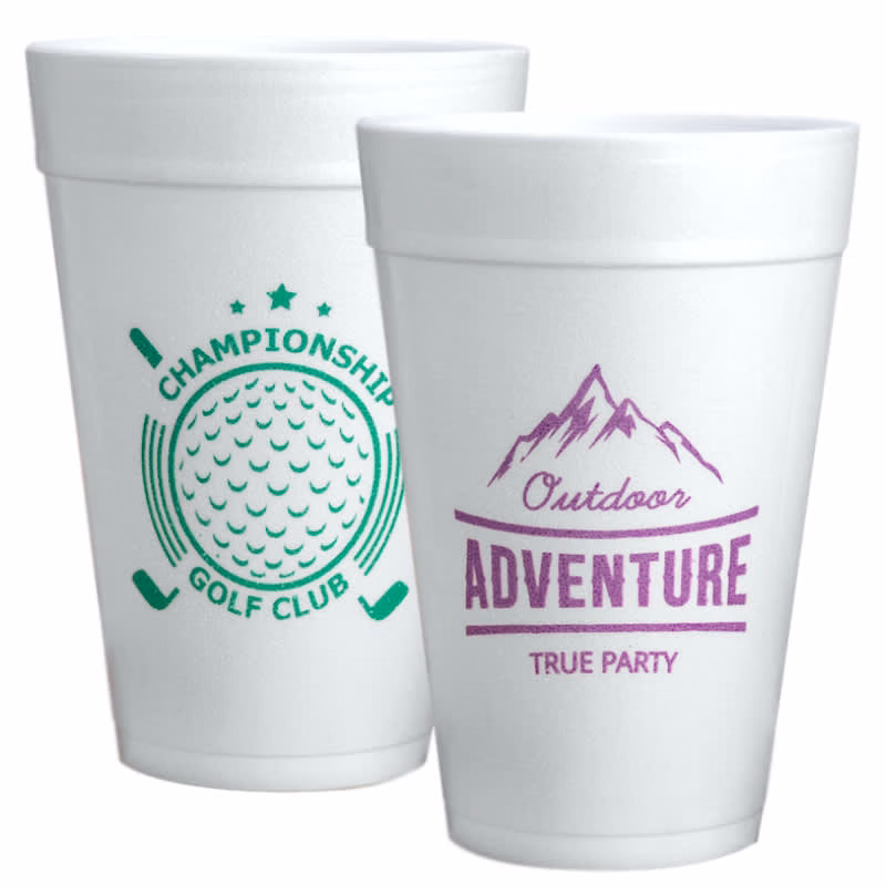 Custom 32 Oz. Foam Cups