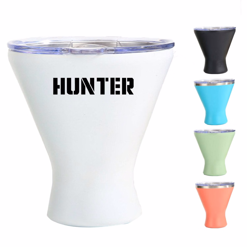 10oz Travel Mini Stainless Steel Car Water Glass Martini Cup