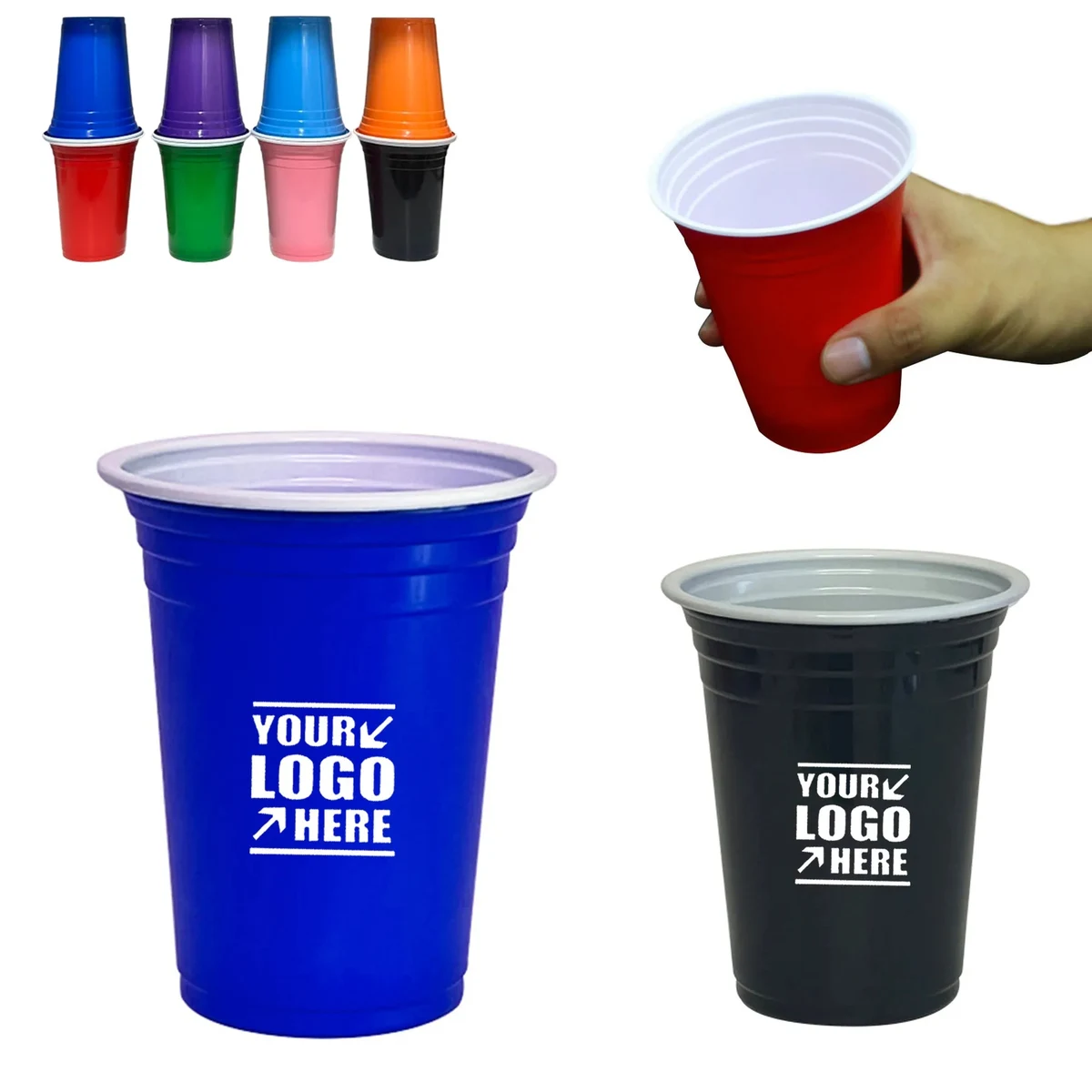 12oz Disposable Party Plastic Cup 1