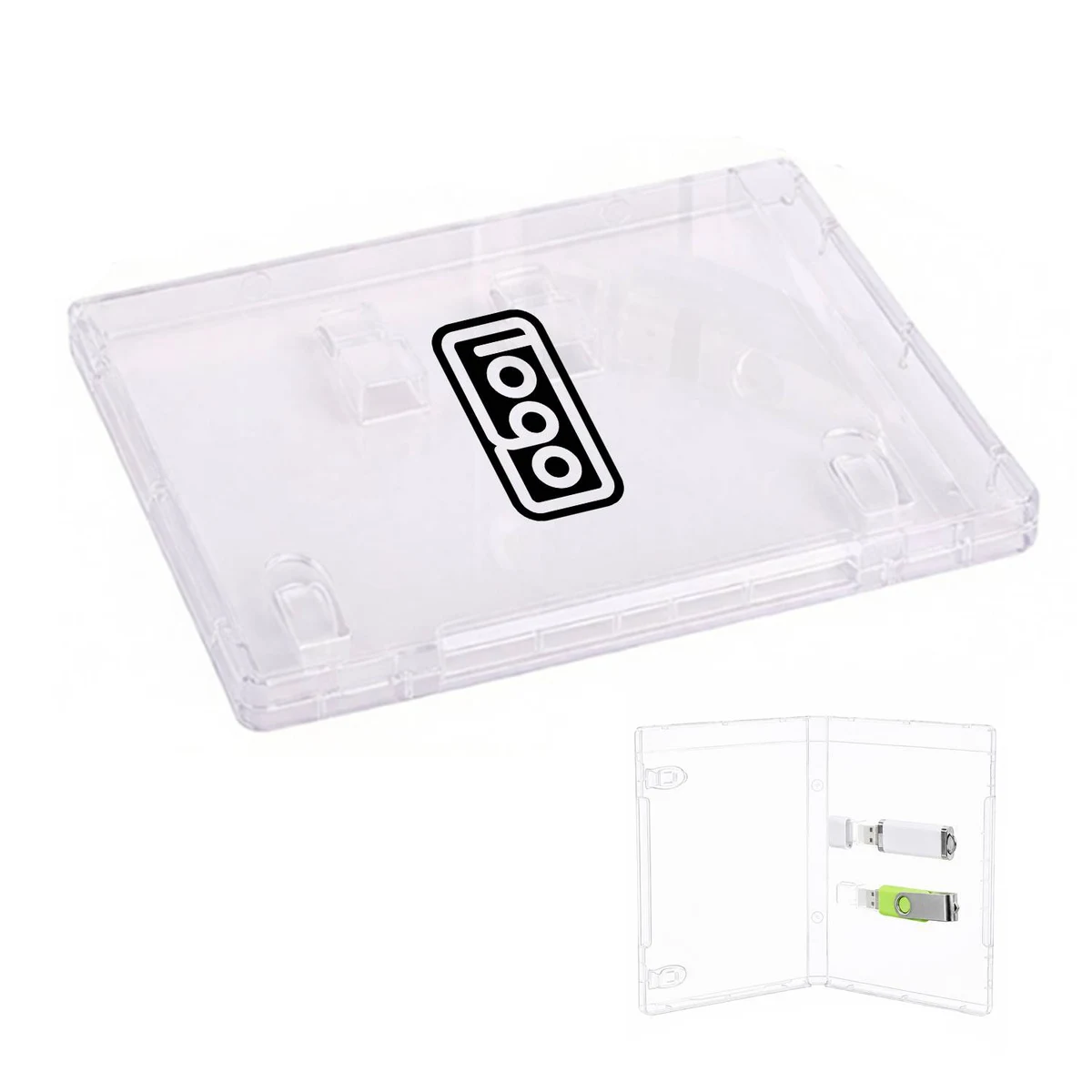 Transparent USB Storage Case 1