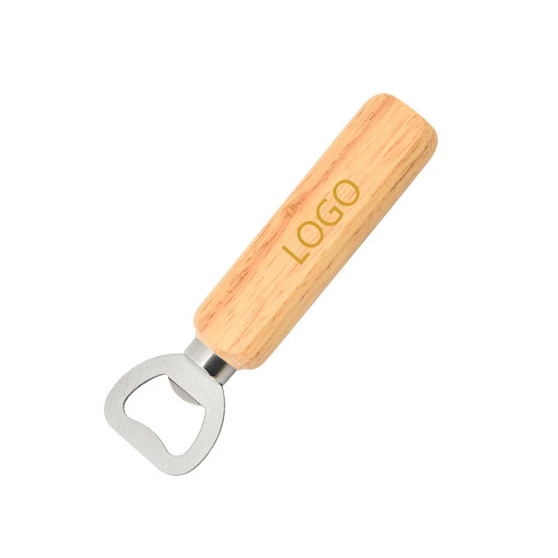 Bottle Opener WithWooden Handle 1
