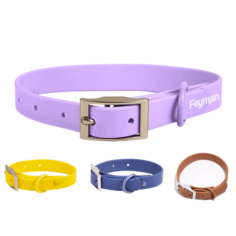 PVC Adjustable Pet Collar w/ Buckle