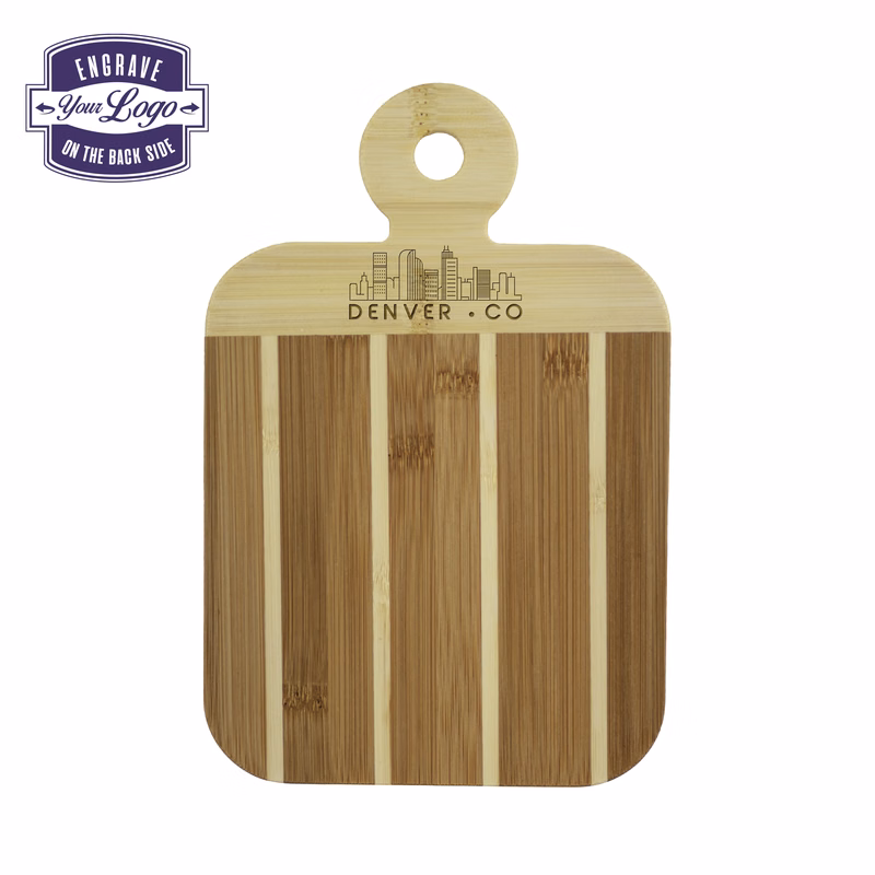 Striped Paddle City Skyline Board - Denver