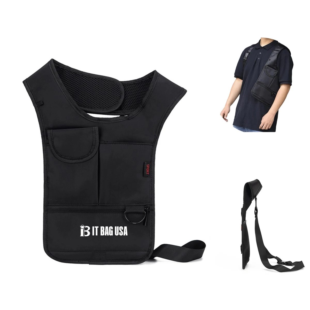 Men'S Hidden Underarm Bag 1