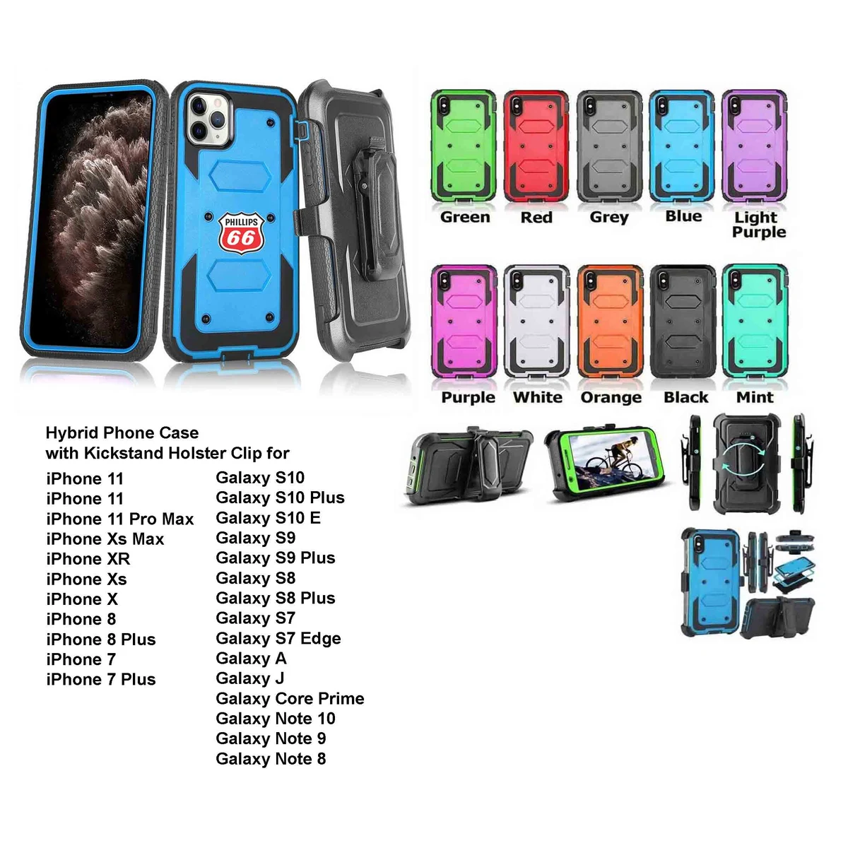 iBank ® Shockproof Case for Galaxy A Series A10e/A17/A16/A23/A32/A53 1