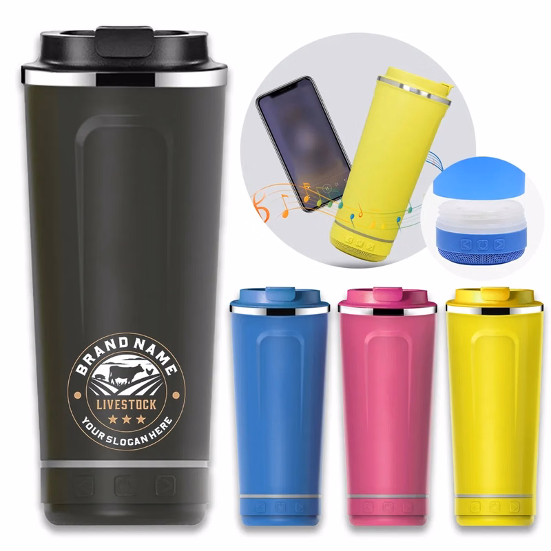 18oz. Multifunctional Detachable Bluetooth Speaker Water Cup