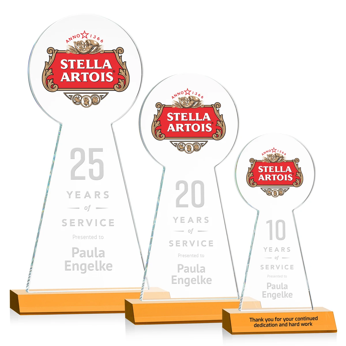 Laidlaw VividPrint™/Etch Award - Amber 1