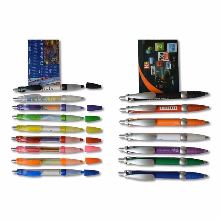 Banner Pen with Silicone Grip