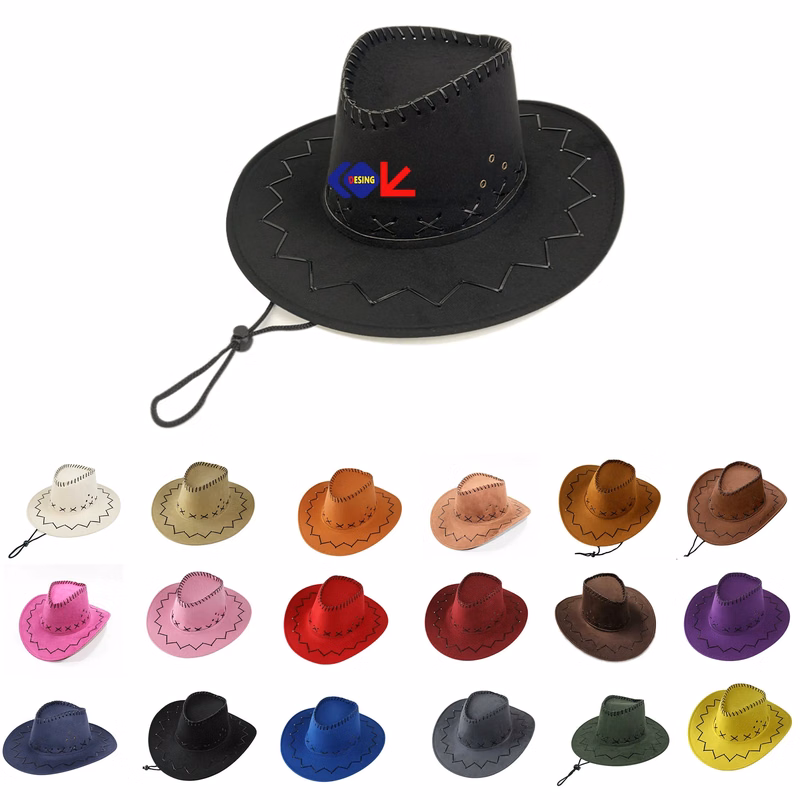Felt Wide Brim Cowboy Hat