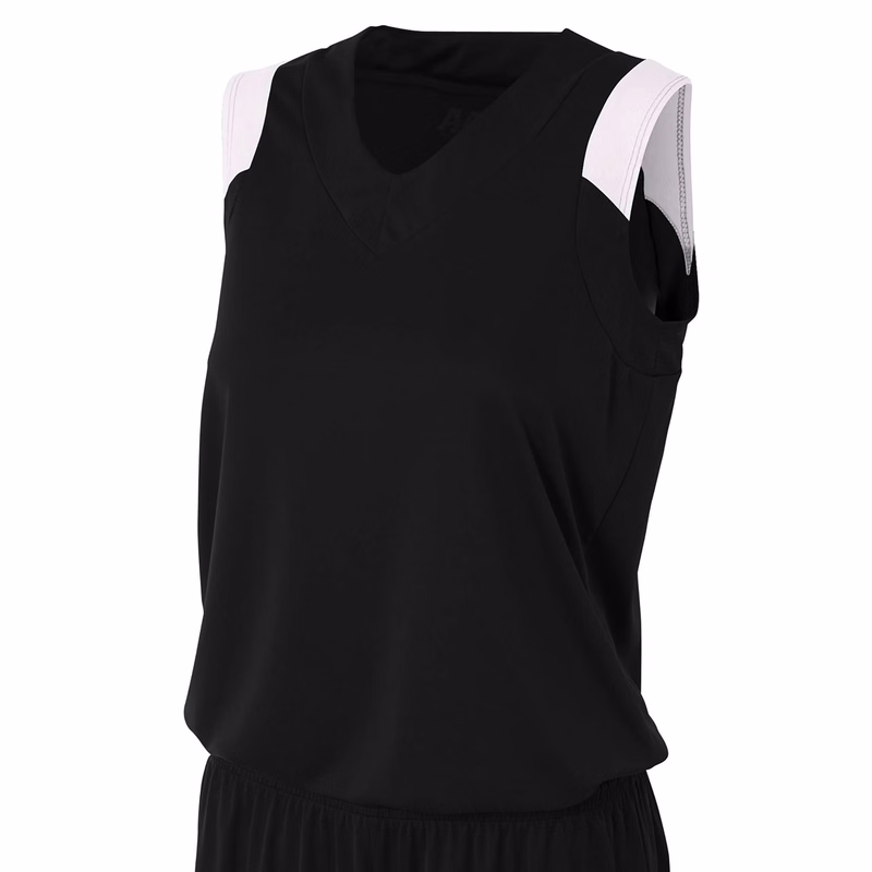 A4 Moisture Management V-Neck Muscle