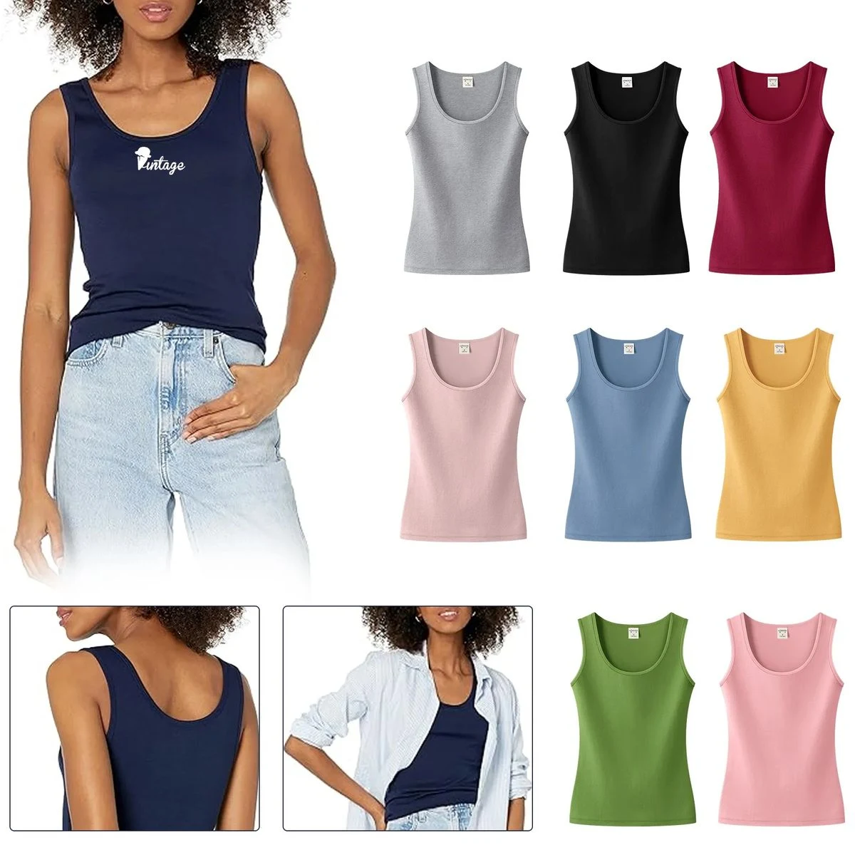 Women's Slim-Fit Tank 1