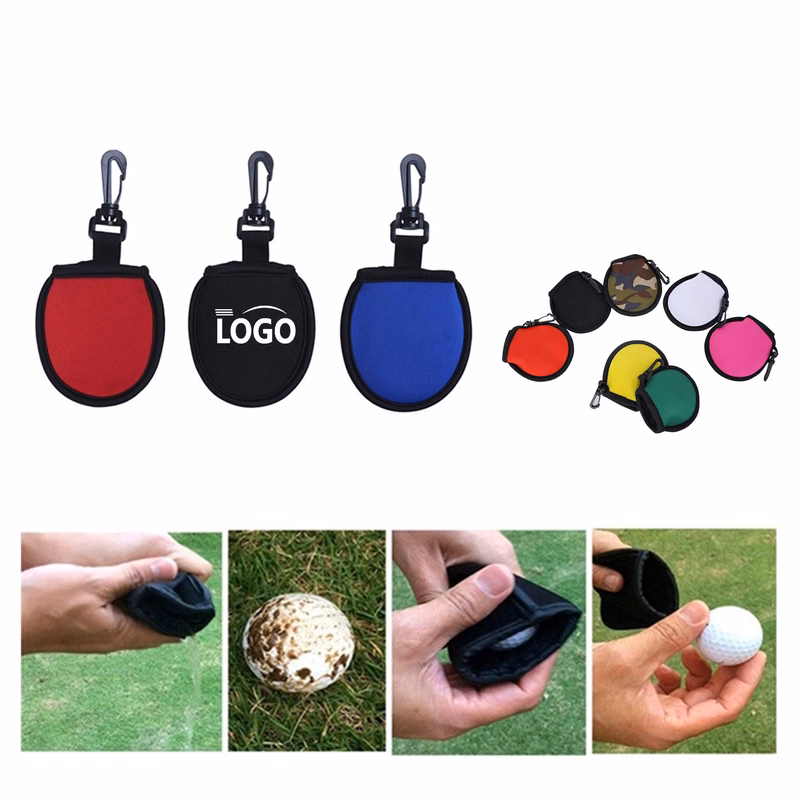Portable Golf Ball Washer Cleaner Pouch MOQ 10 pcs