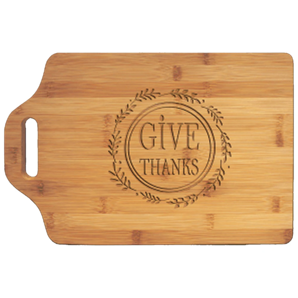 Bamboo Rectangular Cutting Board 1