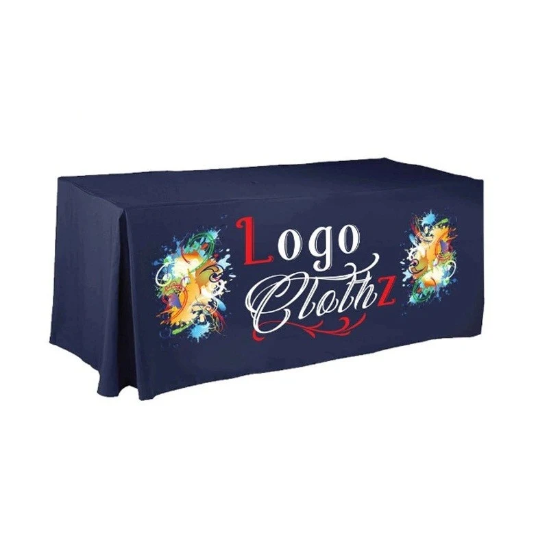 4' Economy Draped Standard Table Cover 1