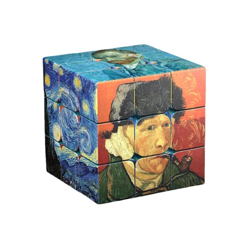 Full Color Printed Magic Cube 1