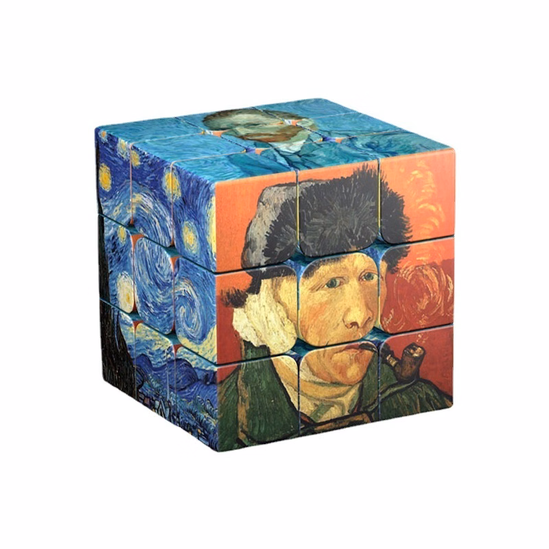 Full Color Printed Magic Cube