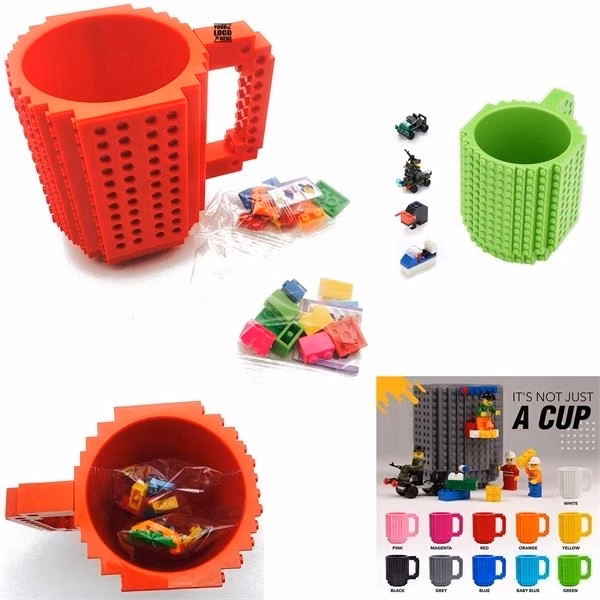 Building Block Stress Relive Coffee Mug