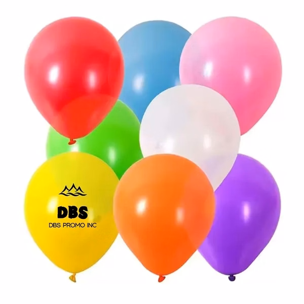 Vibrant 10" Multicolor Latex Balloon - Add a Pop of Color