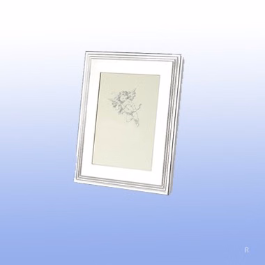 SILVER PLATED RECTANGULAR PHOTO FRAME